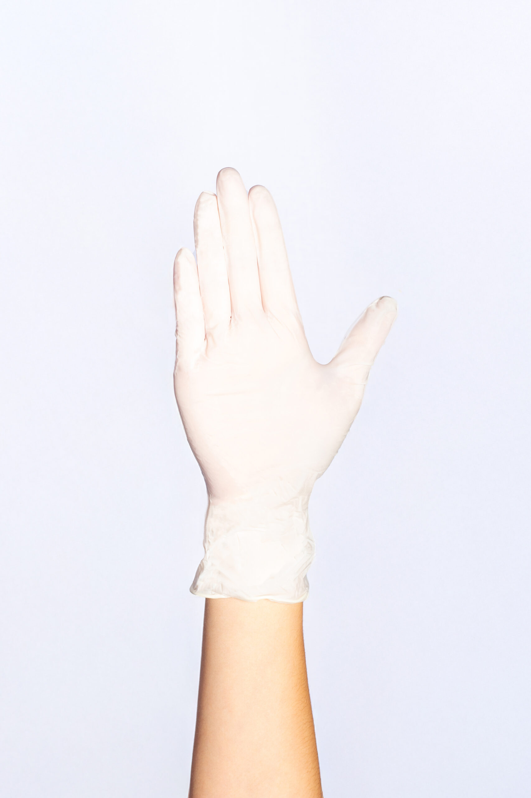 GUANTE DE LÁTEX DESECHABLE CON POLVO - CAJA CON 1,000 GUANTES